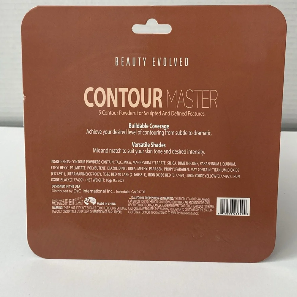 2/$20 Beauty Evolved Contour Master – Sculpt, Define, Enhance